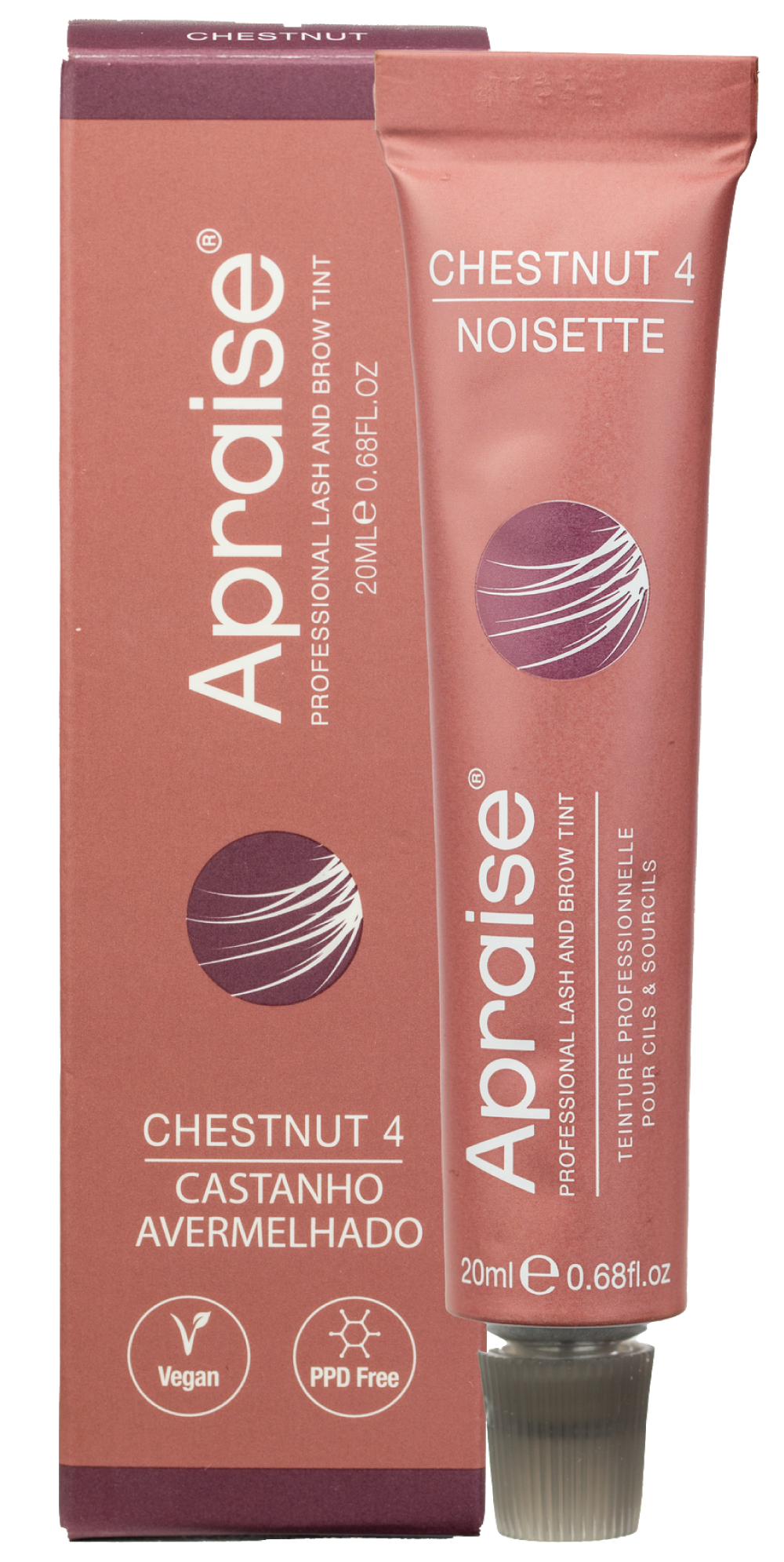 TINTA APRAISE CASTANHO AVERMELHADO 4.0 20 ML